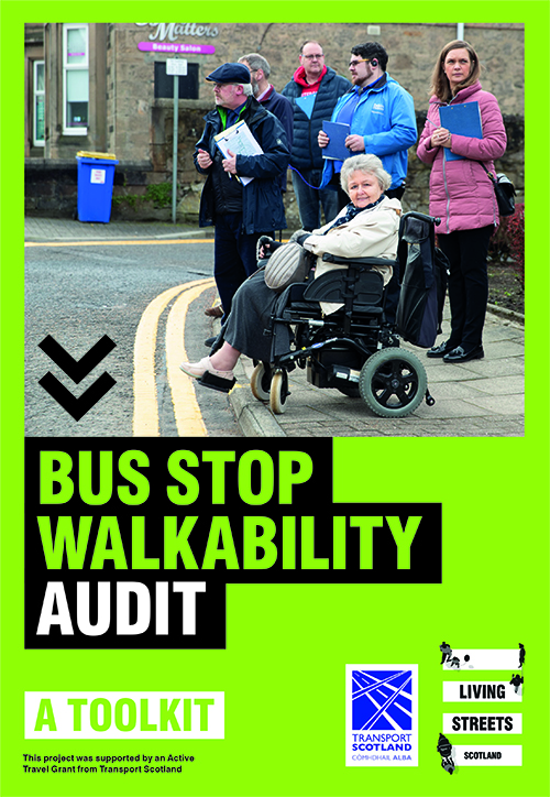 Bus stop walkability audit front cover