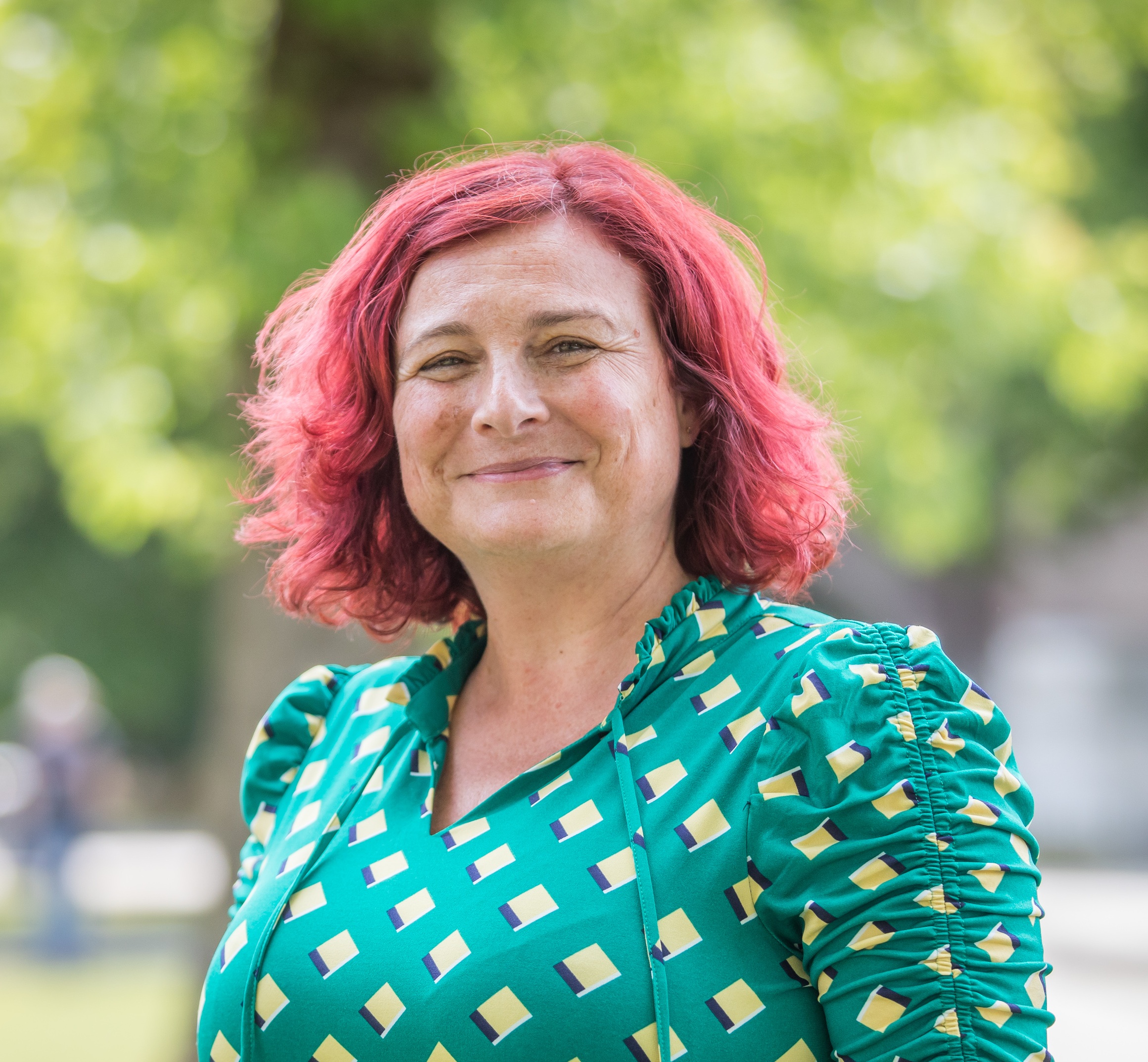 A headshot of Catherine Woodhead