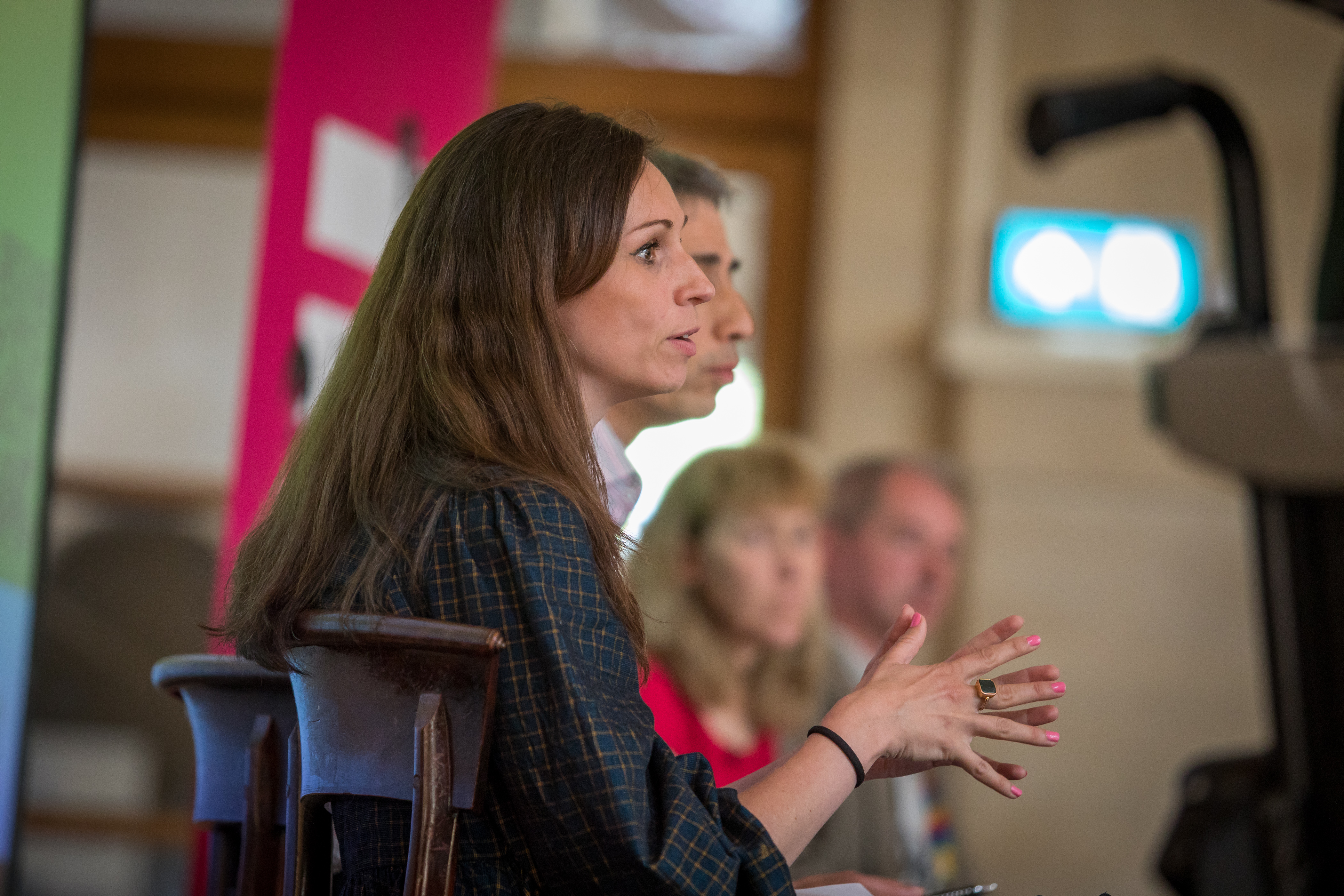 Tanya Braun addresses the UK Walking Summit