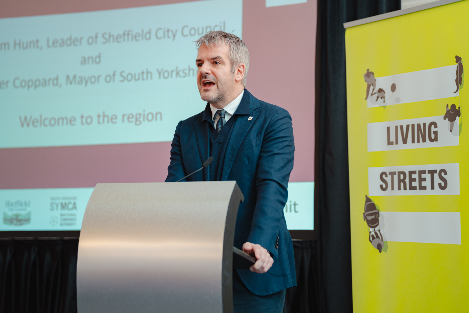 Mayor of South Yorkshire, Oliver Coppard presents