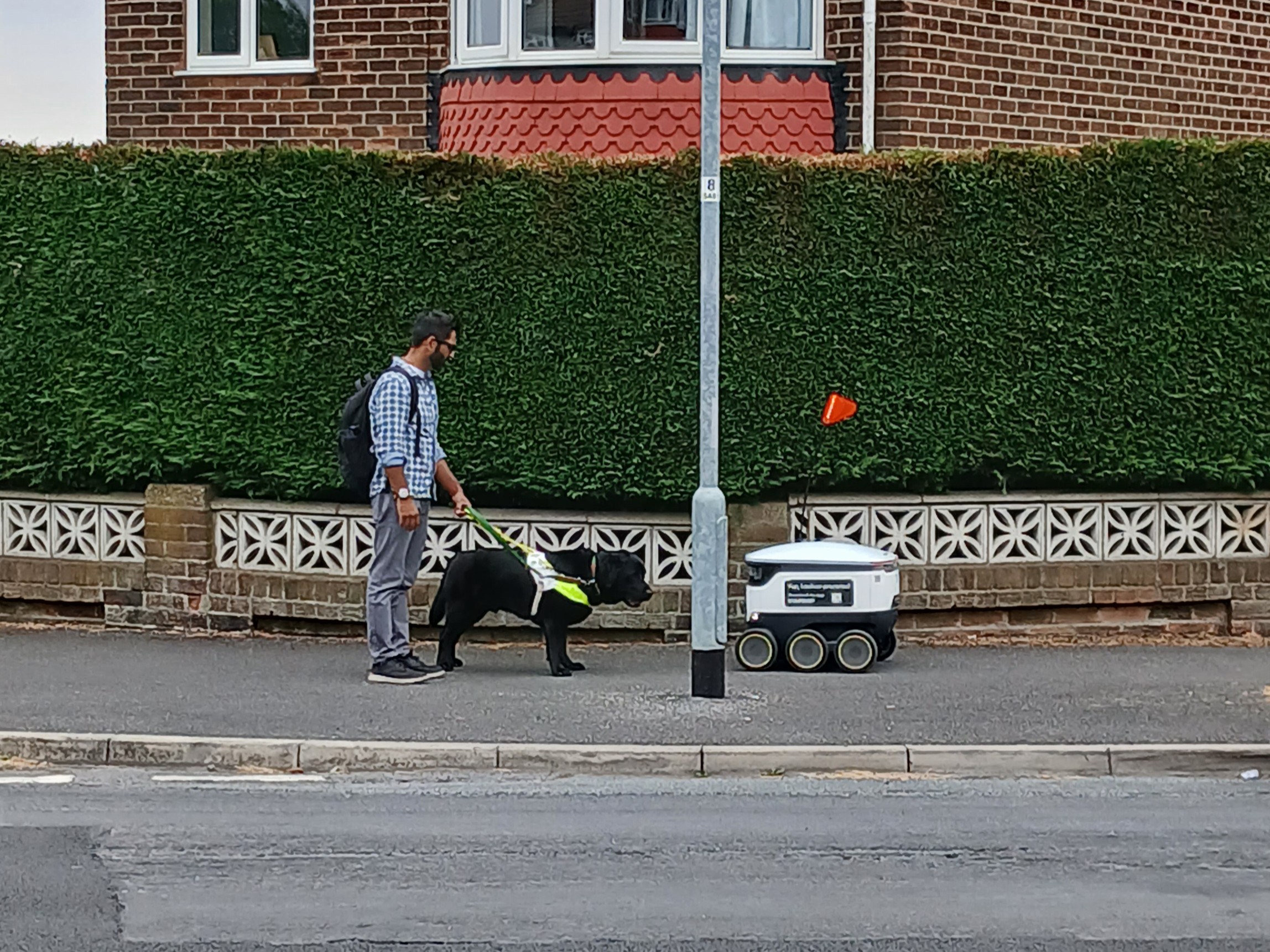 A delivery robots
