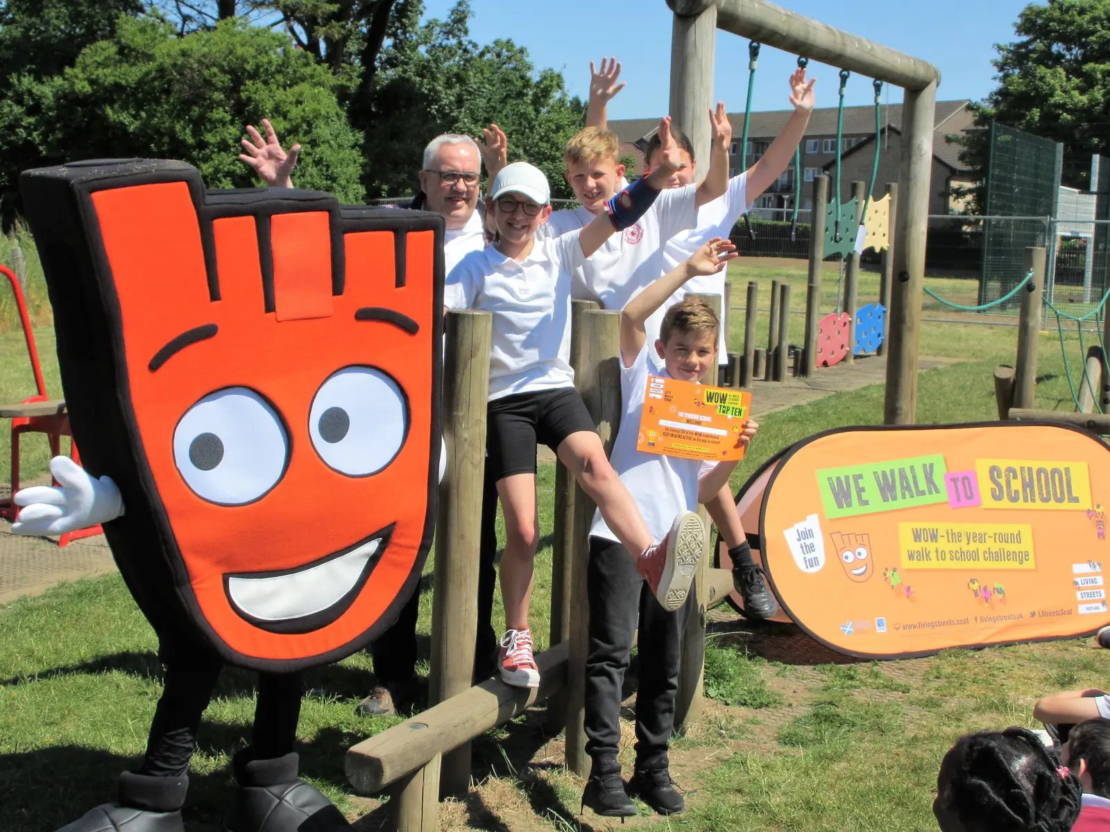 Walk to school in Scotland Living Streets