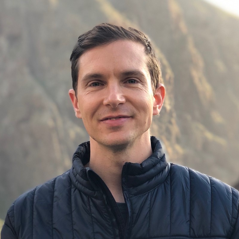 A headshot of Jim Hubbard