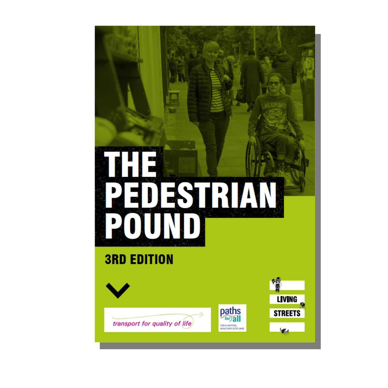 the front cover of the pedestrian pound 3rd edition