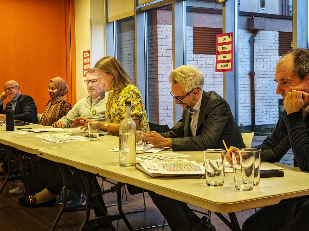 Tower Hamlets Local Group at a hustings event