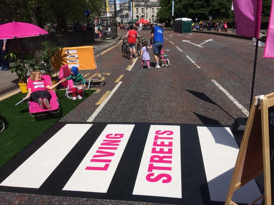 A Living Streets event for Car-Free Day