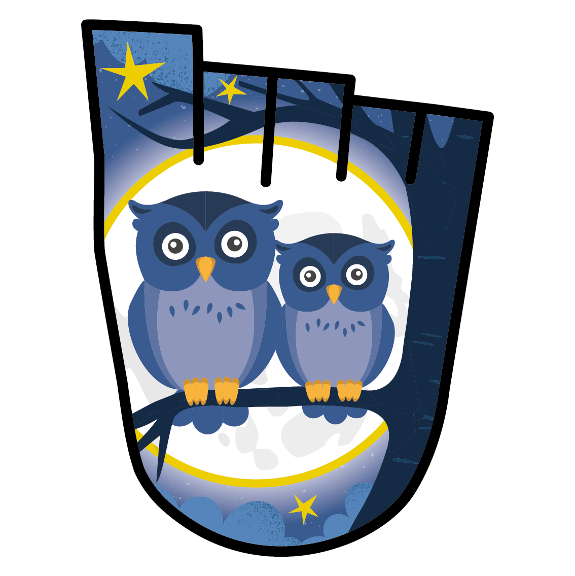 Owl badge